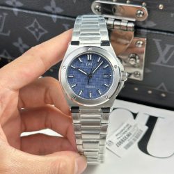 Đồng Hồ IWC Ingenieur Replica Cao Cấp Mặt Số Đen Máy Thuỵ Sỹ Nhà Máy V7 40mm (3)