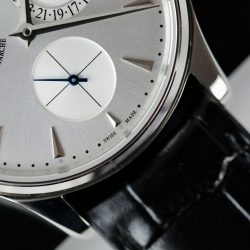 Đồng Hồ Jaeger LeCoultre Replica 11 Master Ultra Thin Power Reserve Mặt Bạc Dây Da Xưởng ZF 39mm (2)