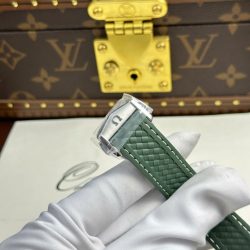 Đồng Hồ Omega Aqua Terra Worldtimer Replica 11 Màu Xanh Lá Cây Dây Cao Su Xưởng VS 43mm (2)