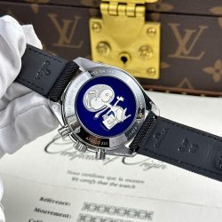 Đồng Hồ Omega Rep 11 Speedmaster Apollo 13 Silver Snoopy Cơ Cót Tay Xưởng OM 42mm (2)