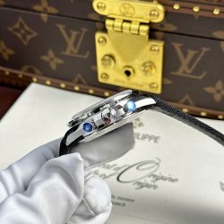 Đồng Hồ Omega Rep 11 Speedmaster Apollo 13 Silver Snoopy Cơ Cót Tay Xưởng OM 42mm (2)