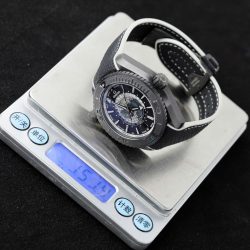 Đồng Hồ Omega Seamaster Planet Ocean Worldtimer Replica 11 Vỏ Gốm Đen Xưởng VS 45 (2)
