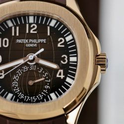 Đồng Hồ Patek Philippe Aquanaut 5164R Replica 11 Mặt Nâu Dây Cao Su Xưởng PPF 40 (2)