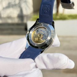 Đồng Hồ Patek Philippe Aquanaut 5168 Rep 11 Mặt Xanh Blue Máy Khắc Nhà Máy BBF 42,2mm (2)