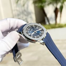Đồng Hồ Patek Philippe Aquanaut 5168 Rep 11 Mặt Xanh Blue Máy Khắc Nhà Máy BBF 42,2mm (2)