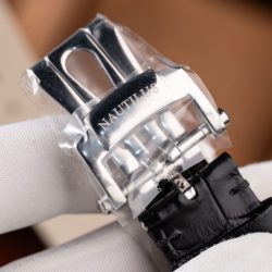 Đồng Hồ Patek Philippe Nautilus 5711 Replica 11 Mặt Xám Dây Da Tinh Chỉnh Xưởng BBF 40mm (2)