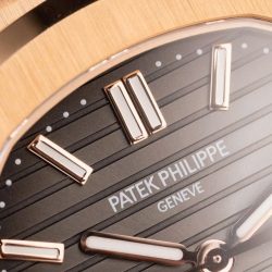 Đồng Hồ Patek Philippe Nautilus 5711R Chế Tác Mặt Xám Dây Da Máy Khắc Xưởng BBF 40mm (2)