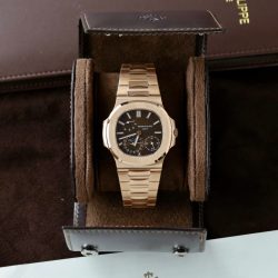 Đồng Hồ Patek Philippe Nautilus 5712R Chế Tác Mặt Nâu Lõi Máy Khắc Xưởng PPF 40mm (2)