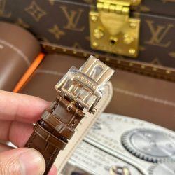 Đồng Hồ Patek Philippe Nautilus 5712R Chế Tác Mặt Xám Dây Da Lõi Máy Khắc Xưởng PPF 40mm (2)