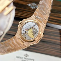Đồng Hồ Patek Philippe Nautilus 5712R Rep 11 Mặt Xám Dây Kim Loại Máy Khắc Xưởng PPF 40mm (2)