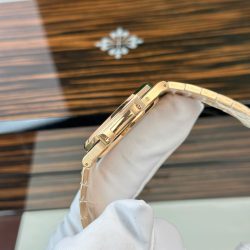 Đồng Hồ Patek Philippe Nautilus 5712R Rep 11 Mặt Xám Dây Kim Loại Máy Khắc Xưởng PPF 40mm (2)