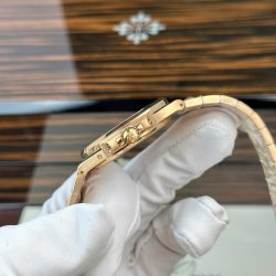 Đồng Hồ Patek Philippe Nautilus 5712R Rep 11 Mặt Xám Dây Kim Loại Máy Khắc Xưởng PPF 40mm (2)