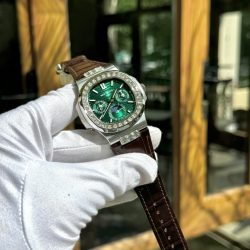 Đồng Hồ Patek Philippe Nautilus 5740G Rep 11 Cao Cấp Nhất Mặt Xanh Lá Xưởng TWS 40mm (9)