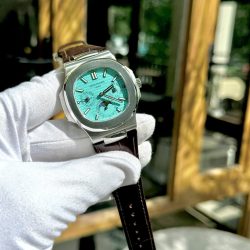 Đồng Hồ Patek Philippe Nautilus 5740G Rep 11 Cao Cấp Nhất Mặt Xanh Tiffany Xưởng TWS 40mm (8)