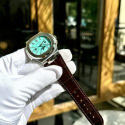 Đồng Hồ Patek Philippe Nautilus 5740G Rep 11 Cao Cấp Nhất Mặt Xanh Tiffany Xưởng TWS 40mm (8)