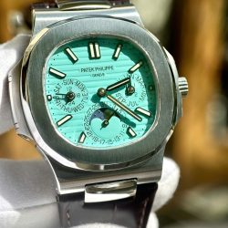 Đồng Hồ Patek Philippe Nautilus 5740G Rep 11 Cao Cấp Nhất Mặt Xanh Tiffany Xưởng TWS 40mm (8)