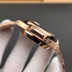 Đồng Hồ Patek Philippe Replica 11 Nautilus 5990 Mặt Xanh Dương Mạ Vàng Hồng 40 (1)