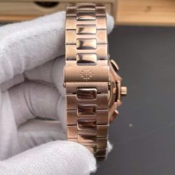 Đồng Hồ Patek Philippe Replica 11 Nautilus 5990 Mặt Xanh Dương Mạ Vàng Hồng 40 (1)