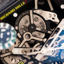 Đồng Hồ Richard Mille Chế Tác RM35-01 Rafael Nadal Màu Đỏ Vỏ Carbon NTPT Xưởng ZF 49,9x43mm (2)