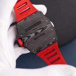 Đồng Hồ Richard Mille Chế Tác RM35-01 Rafael Nadal Màu Đỏ Vỏ Carbon NTPT Xưởng ZF 49,9x43mm (2)
