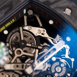 Đồng Hồ Richard Mille Chế Tác RM35-01 Rafael Nadal Vỏ Carbon NTPT Màu Đen Xưởng ZF 49,9x43mm (2)