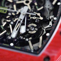 Đồng Hồ Richard Mille RM35-02 Replica 11 Vỏ Carbon Đỏ Dây Cao Su Đen 45mm (2)