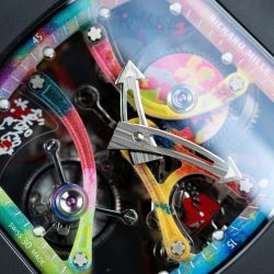 Đồng Hồ Richard Mille RM68-01 Cyril Kongo Replica 11 Vỏ Gốm Đen Dây Cao Su 45mm (2)