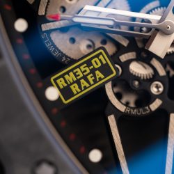 Đồng Hồ Richard Mille Rep 11 RM35-01 Rafael Nadal Vỏ Carbon NTPT Dây Cao Su Trắng Xưởng ZF 49,9x43mm (2)