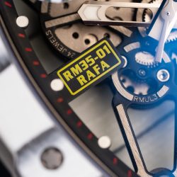 Đồng Hồ Richard Mille Replica 11 RM35-01 Rafael Nadal Vỏ Carbon NTPT Màu Trắng Xưởng ZF 49,9x43mm (2)