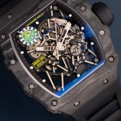 Đồng Hồ Richard Mille Rm35-02 Màu Đen Chế Tác Vỏ Carbon Siêu Nhẹ Xưởng ZF 44mm (1)