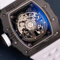 Đồng Hồ Richard Mille Rm35-02 Màu Trắng Rep 11 Vỏ Carbon Siêu Nhẹ Nhà Máy ZF 44mm (1)
