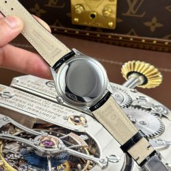 Đồng Hồ Rolex Cellini Moonphase 50535 Replica 11 Mặt Trắng Máy Cơ Thụy Sỹ Xưởng KZ 39mm (2)