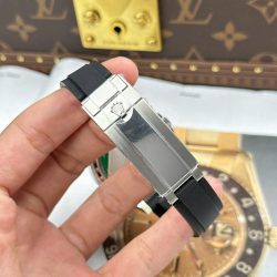 Đồng Hồ Rolex Cosmograph Daytona 126519LN Replica 11 Mặt Đen Cọc Số Đính Đá Xưởng Clean 40mm (2)