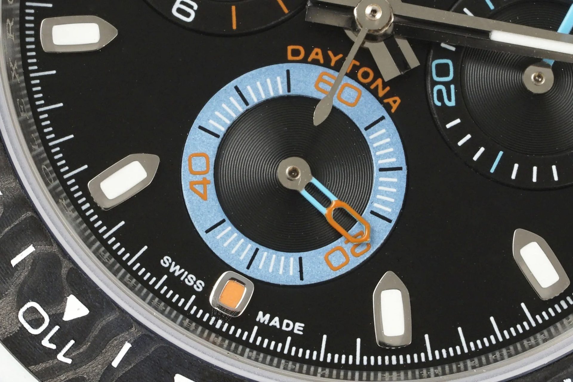 Đồng Hồ Rolex Daytona Diw Carbo Bachi Replica Cao Cấp Nhất 40mm (5)