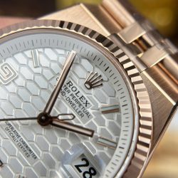 Đồng Hồ Rolex Land-Dweller 127235 Replica 11 Mặt Trắng Máy Cơ Tự Đông Xưởng 36mm (2)