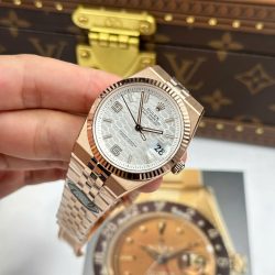 Đồng Hồ Rolex Land-Dweller 127235 Replica 11 Mặt Trắng Máy Cơ Tự Đông Xưởng 36mm (2)