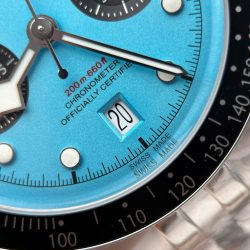 Đồng Hồ Tudor Black Bay Chronograph Rep Cao Cấp Mặt Tiffany Dây Kim Loại Nhà Máy ZF 41mm (2)