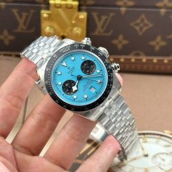 Đồng Hồ Tudor Black Bay Chronograph Rep Cao Cấp Mặt Tiffany Dây Kim Loại Nhà Máy ZF 41mm (2)