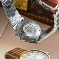 Đồng Hồ Vacheron Constantin Replica 11 Overseas Dual Time 47450 Mặt Đen Xưởng 9F 42mm (2)