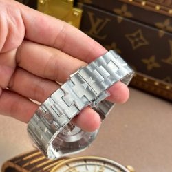 Đồng Hồ Vacheron Constantin Replica 11 Overseas Dual Time 47450 Mặt Đen Xưởng 9F 42mm (2)