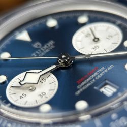 Tudor Black Bay Chronograph Replica 11 Mặt Xanh Blue Dây Kim Loại Xưởng ZF 41mm (2)