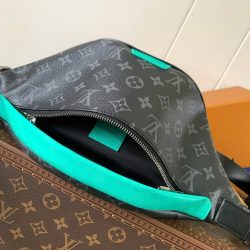 Túi Đeo Hông Louis Vuitton Siêu Cấp LV Discovery Họa Tiết Monogram Màu Xám 44x15x9cm (2)