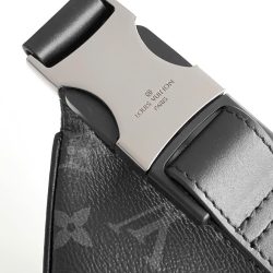 Túi Đeo Hông Louis Vuitton Siêu Cấp LV Discovery Họa Tiết Monogram Màu Xám 44x15x9cm (2)