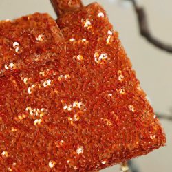 Túi Xách Nữ Chanel Kelly Siêu Cấp Màu Đỏ Đính Cườm 20cm (2)