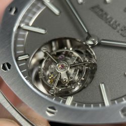 Đồng Hồ Audemars Piguet Replica 11 Royal Oak Flying Tourbillon 26530 Mặt Xám Nhà Máy BBS 41mm (2)