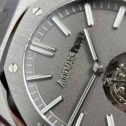 Đồng Hồ Audemars Piguet Replica 11 Royal Oak Flying Tourbillon 26530 Mặt Xám Nhà Máy BBS 41mm (2)
