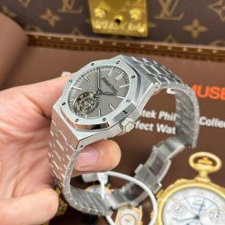 Đồng Hồ Audemars Piguet Replica 11 Royal Oak Flying Tourbillon 26530 Mặt Xám Nhà Máy BBS 41mm (2)
