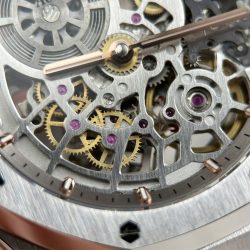 Đồng Hồ Audemars Piguet Replica 11 Royal Oak Jumbo Extra-thin Openworked 16204 Mặt Lộ Cơ Màu Trắng Nhà Máy ZF 39mm (2)