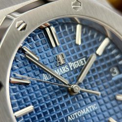 Đồng Hồ Audemars Piguet Royal Oak 15450 Rep 11 Mặt Xanh Dương Máy Cơ Thụy Sỹ Nhà Máy ZF 37mm (2)