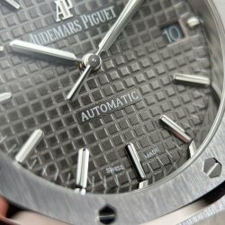 Đồng Hồ Audemars Piguet Royal Oak 15450 Replica 11 Mặt Xám Máy Cơ Thụy Sỹ Nhà Máy ZF 37mm (2)